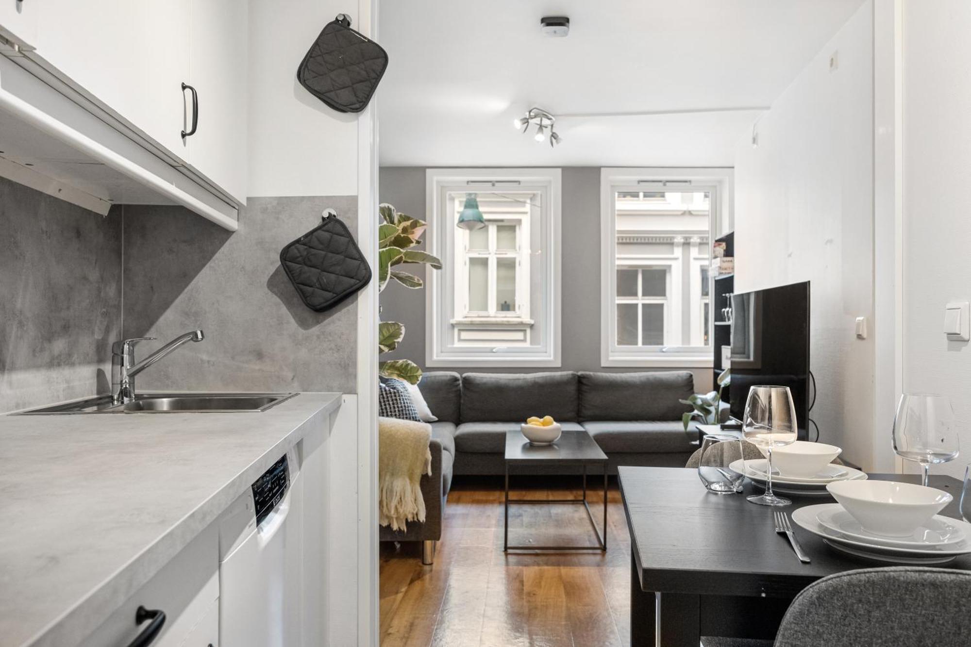 Family Friendly 3Br - Quiet Area - Behind Bryggen Apartment เบอร์เกน ภายนอก รูปภาพ