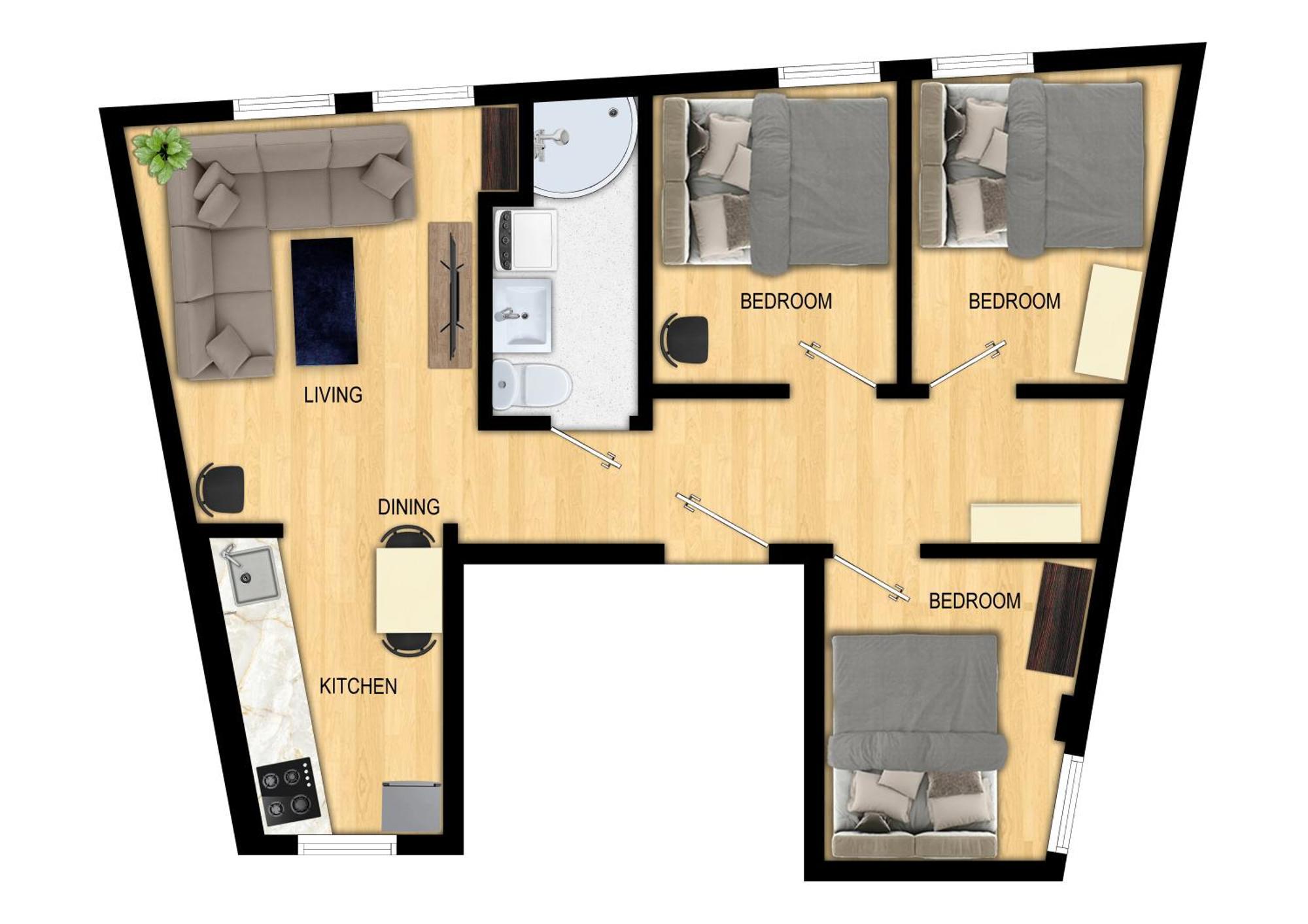 Family Friendly 3Br - Quiet Area - Behind Bryggen Apartment เบอร์เกน ภายนอก รูปภาพ
